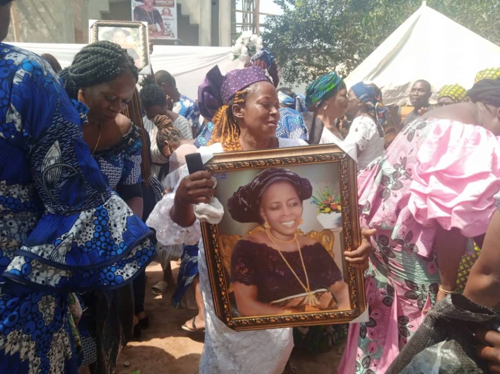 Mrs. Nwanneka Udeh Buried At Nnewichi, Nnewi North Council Area