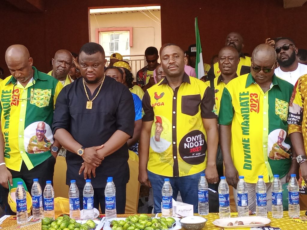 2023 Elections: APGA Senatorial Candidate For Anambra Central, Nwankwo Inaugurates  Campaign At Ezinator, Awka South Council Area