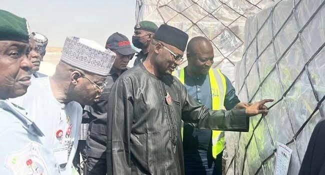 2023 : INEC Receives Last Consignment  Of  BVAS Machines