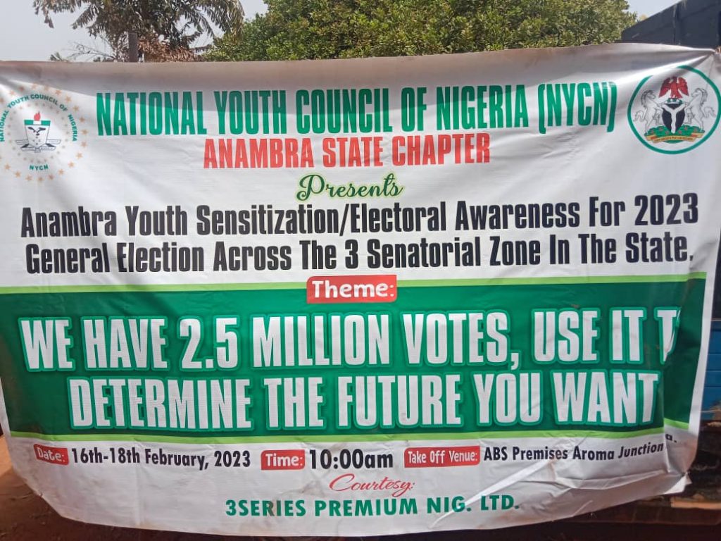 2023 : National Youth Council Of Nigeria Commences Awareness Campaign For General Elections