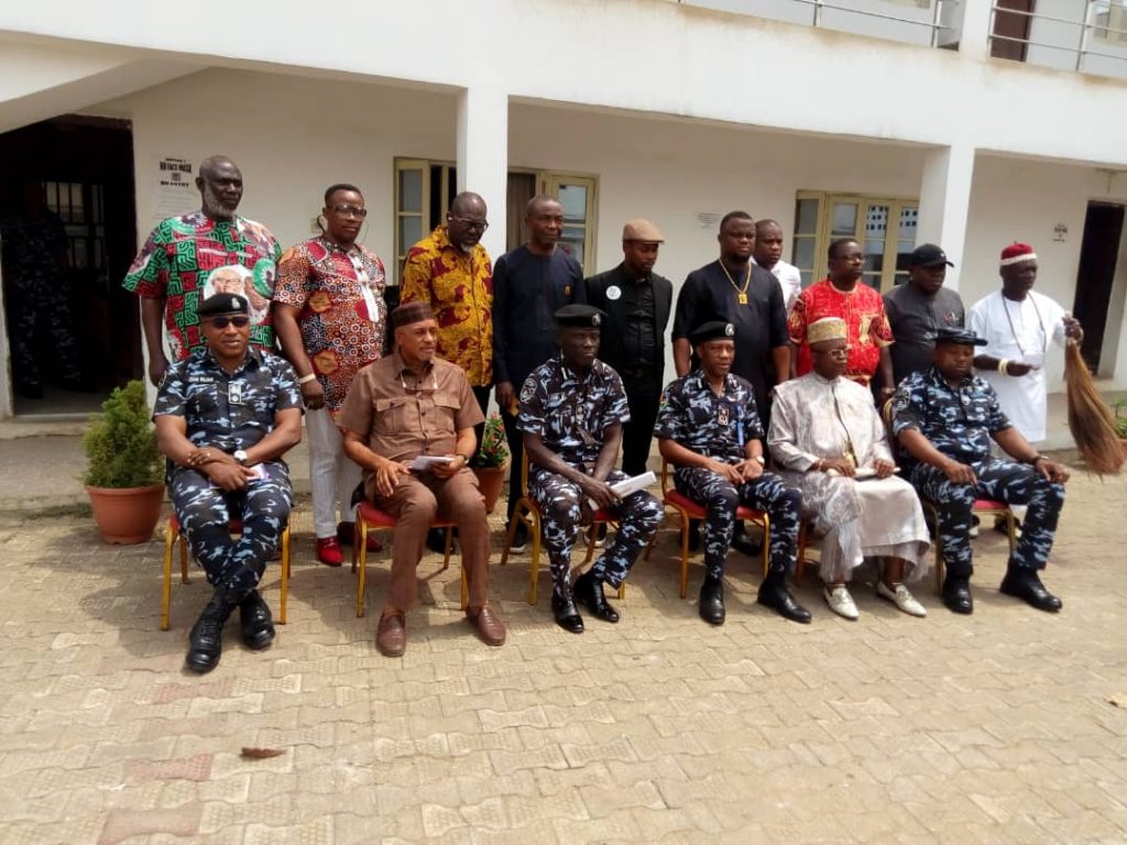 2023 : Candidates Of Political Parties Sign Peace Accord At Anambra Police Command Amawbia