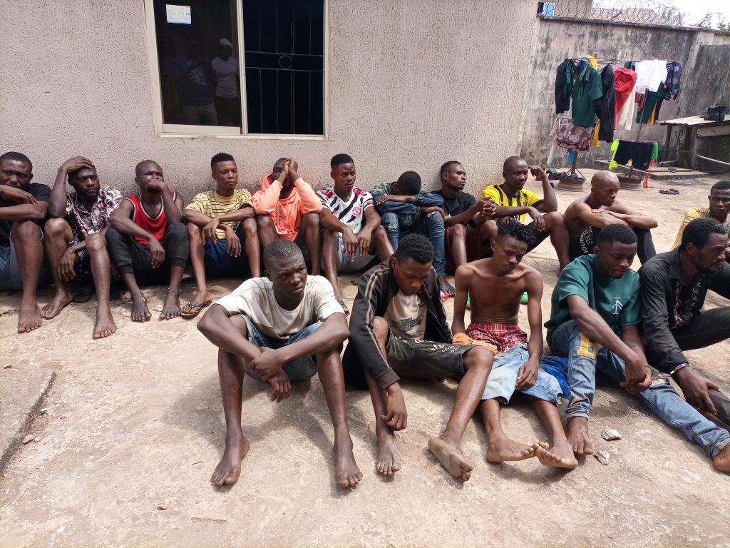 OCHA Brigade Nabs 18 Suspected Illegal Revenue Collectors In Onitsha