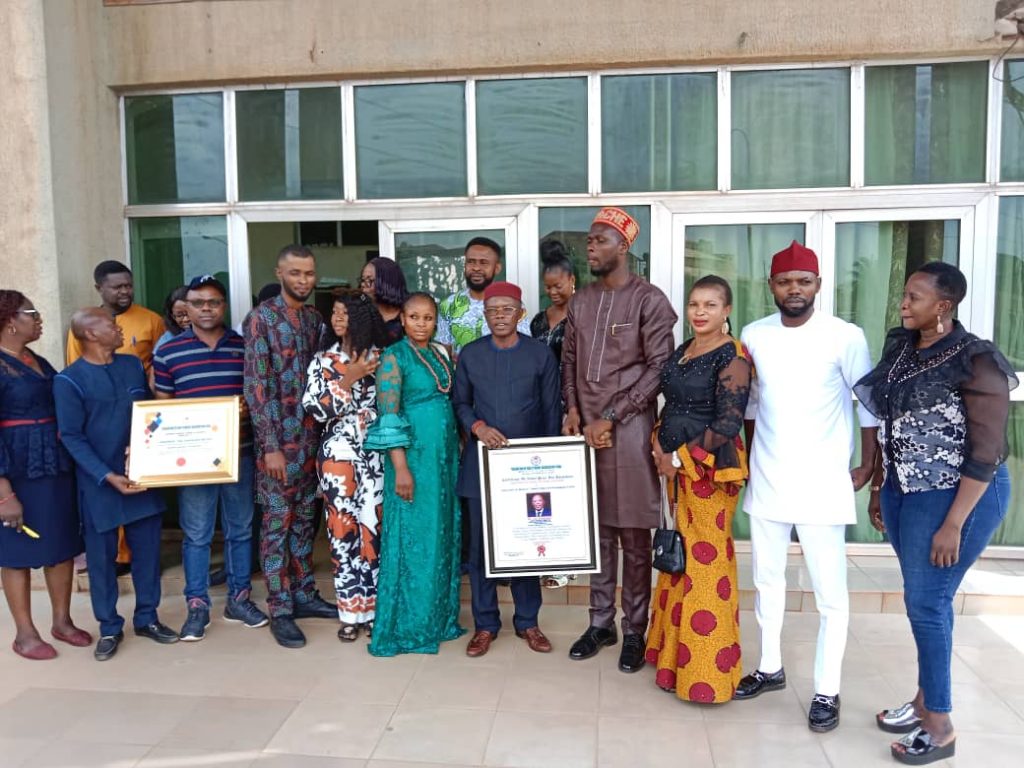 COOUTH CMD, Akabuike  Receives Award From FISA