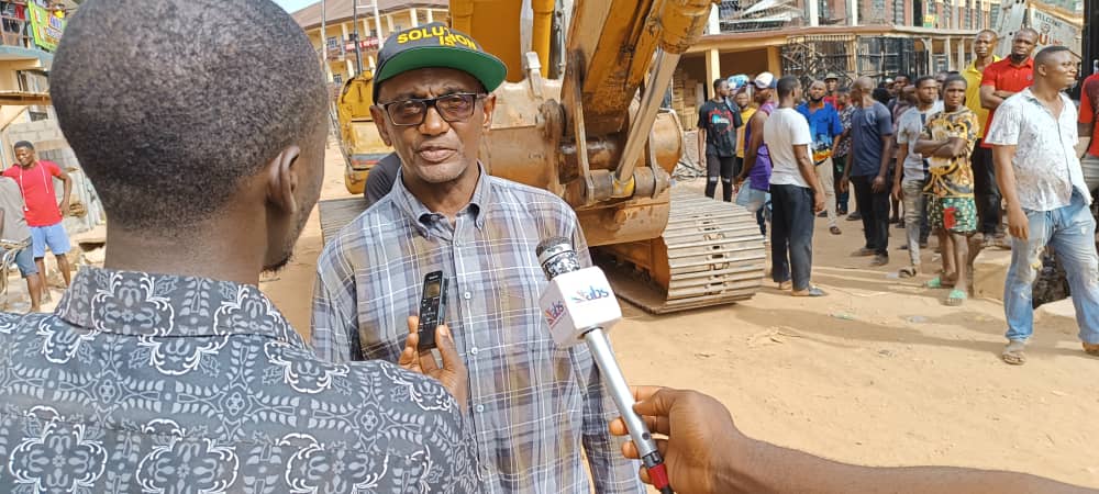 Anambra State Govt  Removes Illegal Structures At  Building Materials Market, Ogidi, Idemili North Council Area