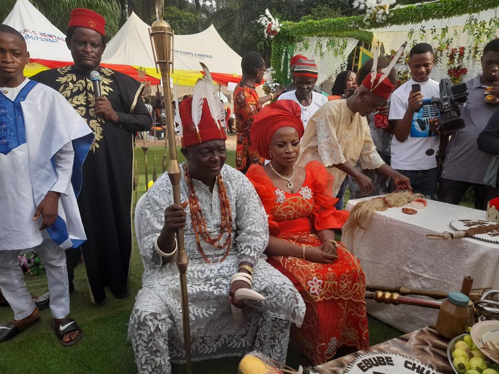 Ifeanyi Okeke Inducted Into Ozo Society Of Abacha Community