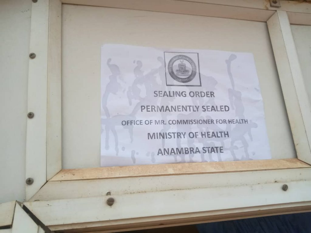 Anambra State Govt Seals Saint Norbert Hospital, Amansea