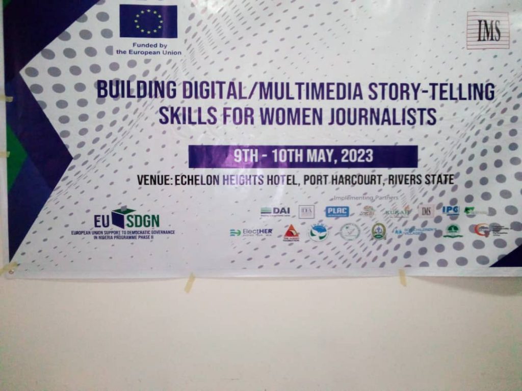 IMS Programme Manager  Bamidele  Tasks  Journalists  On  Use Of  Digital Technology, Skills