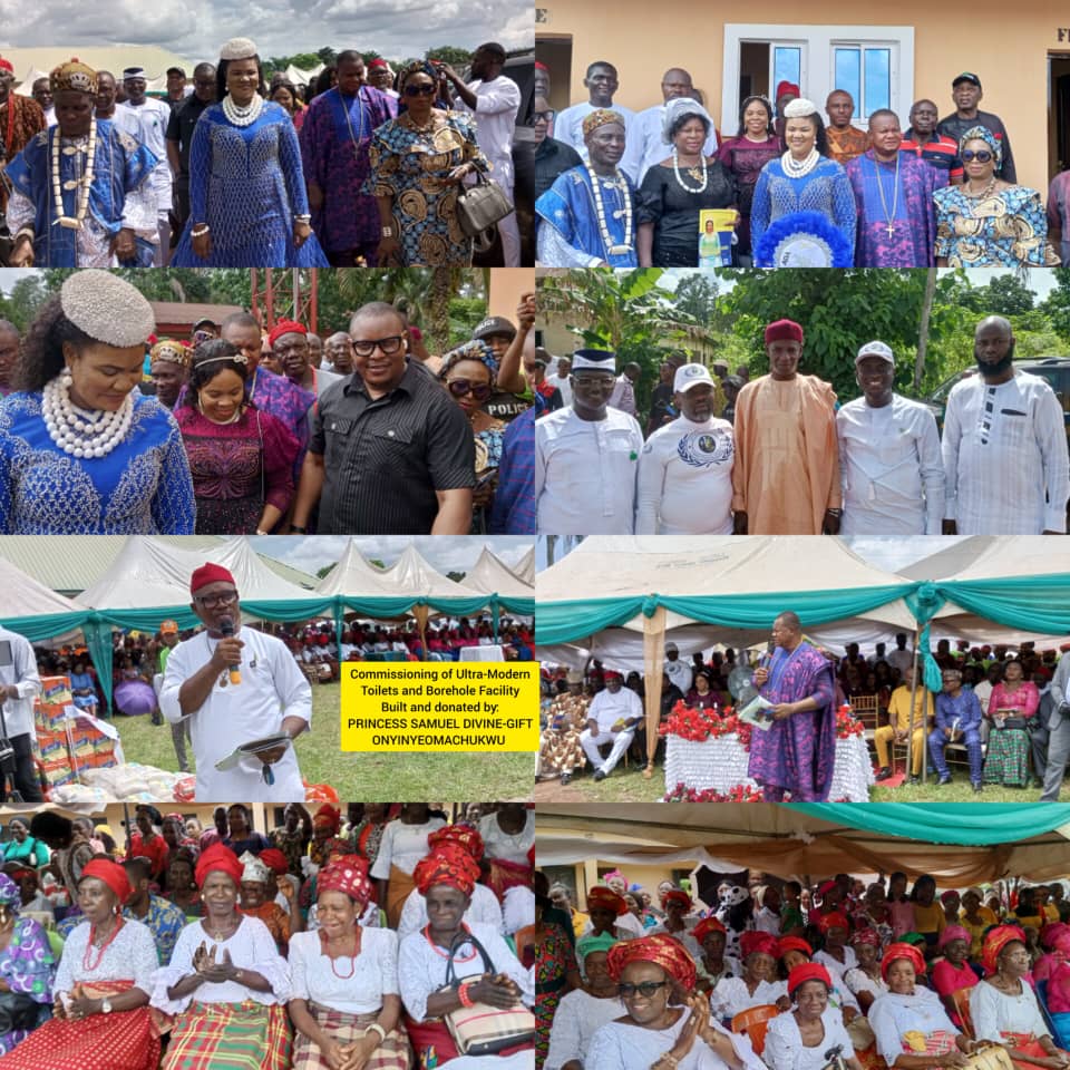 Church Leader Donates  Toilets,  Borehole Facilities To Ogada Community Primary School Atta In Imo State