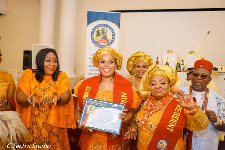 Mrs Soludo Unveiled Patroness Ada Anambra UK