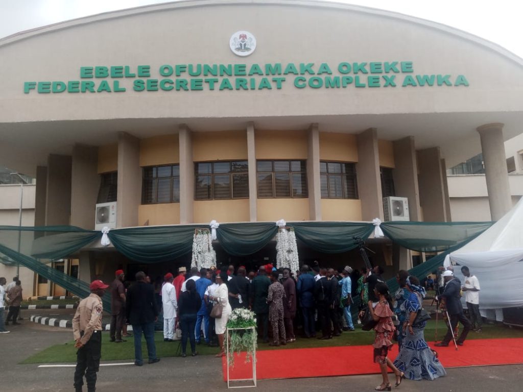 Federal Secretariat Complex Awka Named After Former HOS, Ebele Okeke