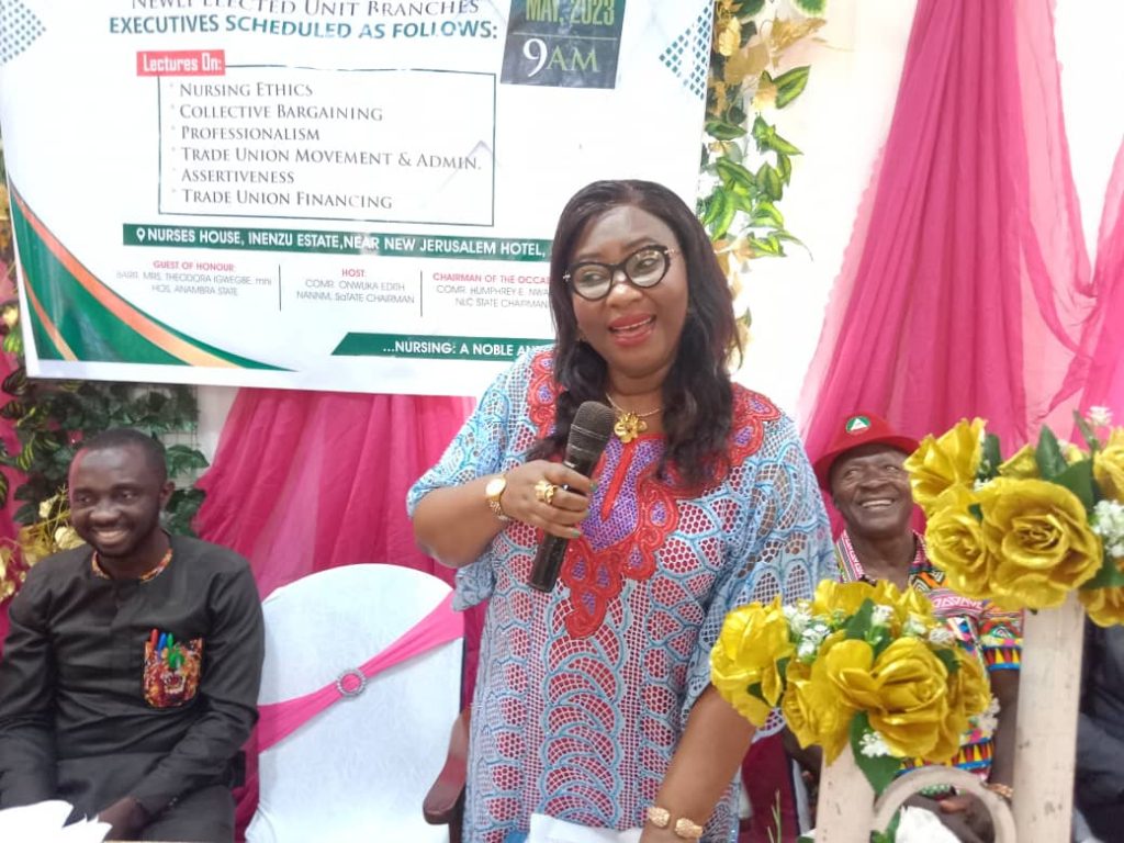 Induction Programme Of National Association of Nigerian Nurses And Midwives Commences In Awka