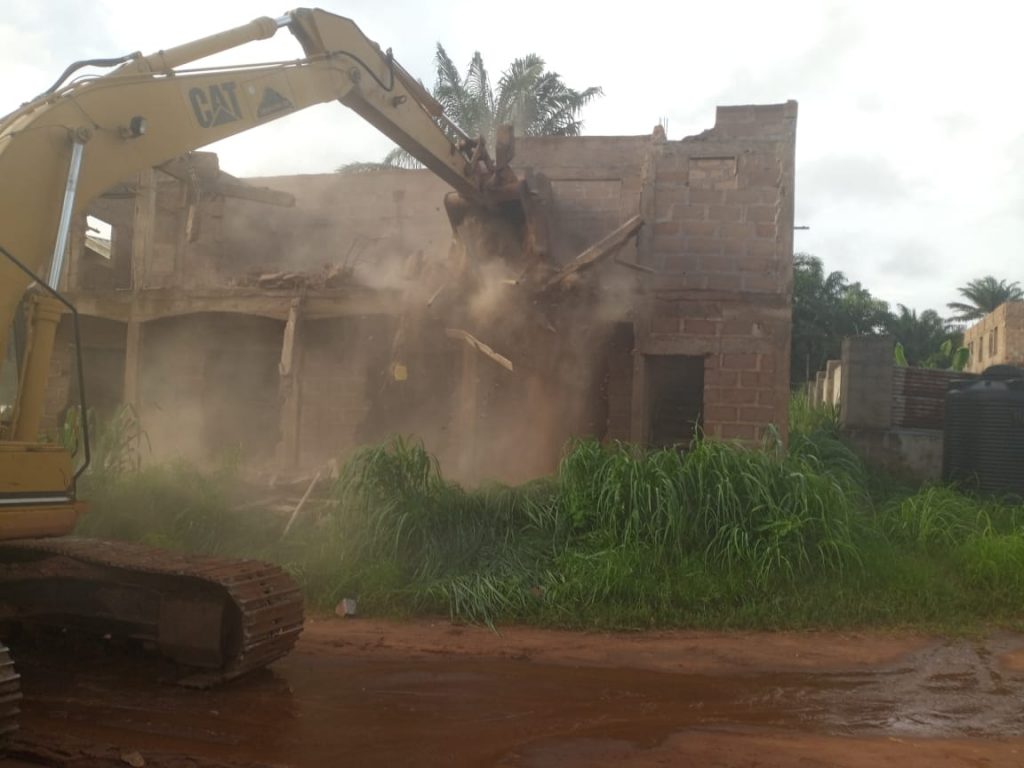 Anambra State Govt Embarks On Demolition Of Illegal Structures In Idemili North, South Council Areas