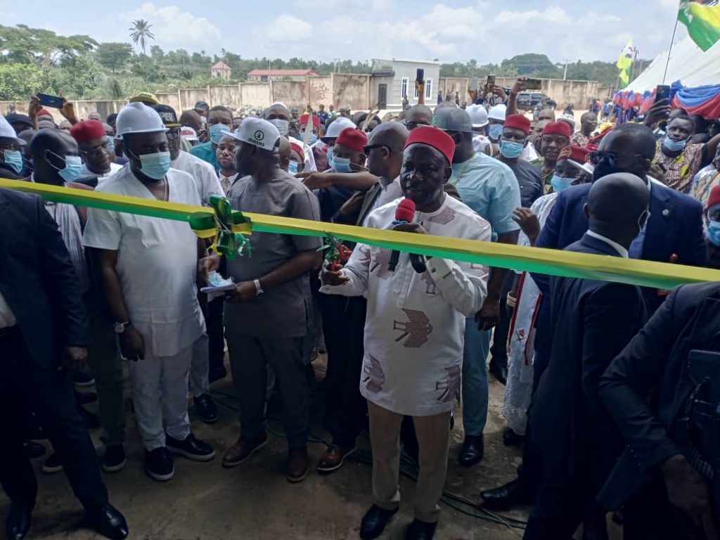 Soludo Inaugurates Indigenous Steel Plant At Awkuzu, Oyi Council Area