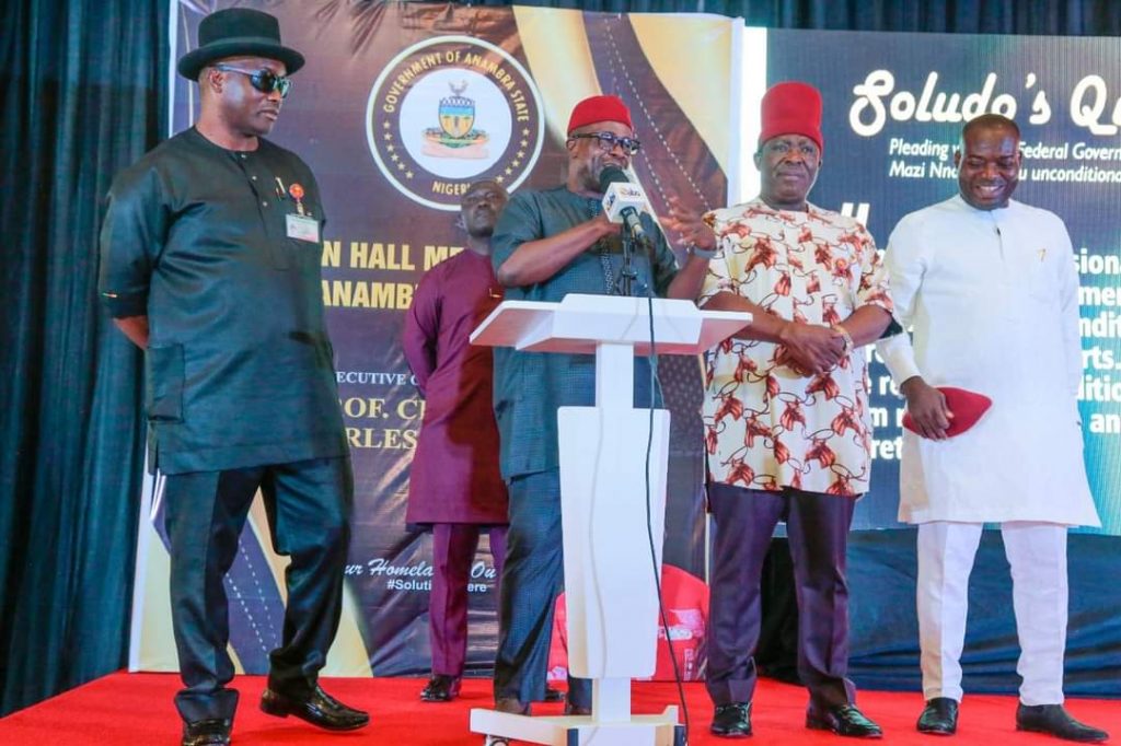 Town Hall Meeting : Soludo Reassures Ndi Anambra Of Accountability, Transparency