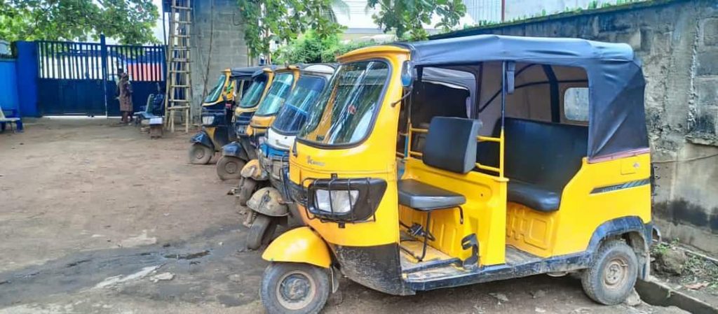 Anambra State Police Command  Recovers  12 Stolen Tricycles