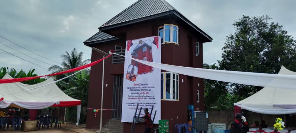 Philanthropist Donates Security House To Umuawulu Community