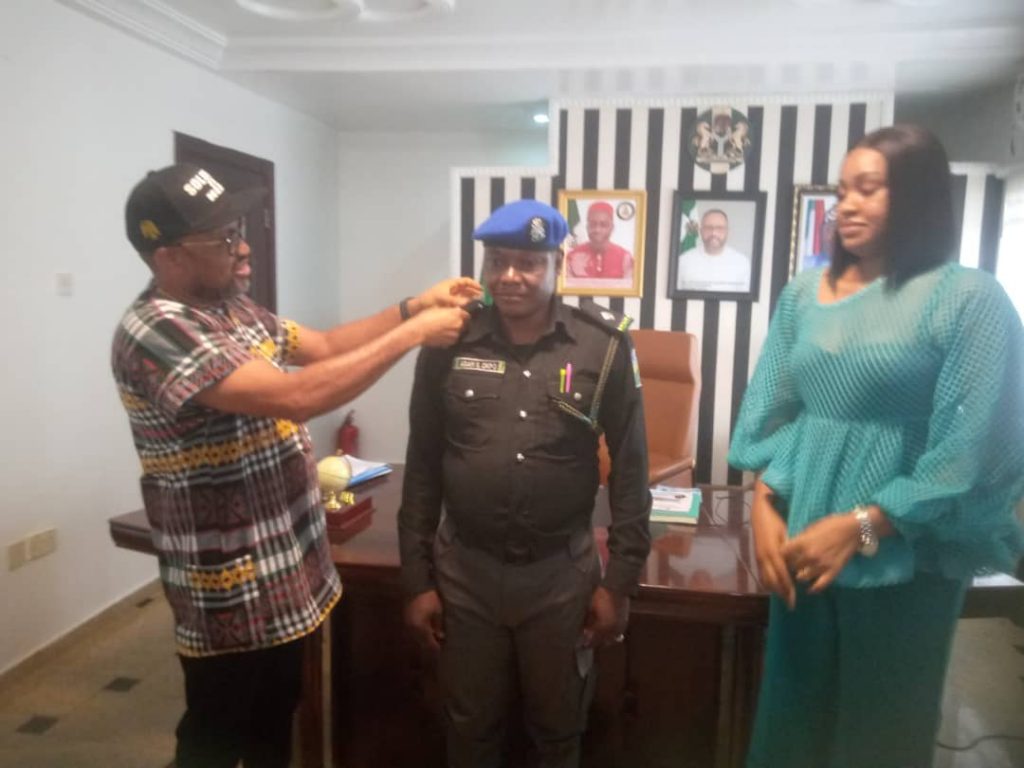 Anambra State Deputy Governor Decorates Promoted Members Of Security Detail