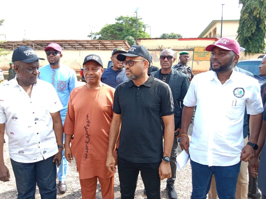 Anambra State Govt Inaugurates Joint Task Force Enforcement Team Of Dobe Awka Ocha.