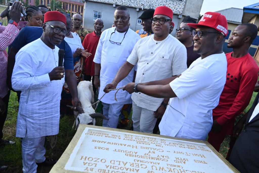 Solar Powered Borehole, Car Park Commissioned In Anaocha Council Area