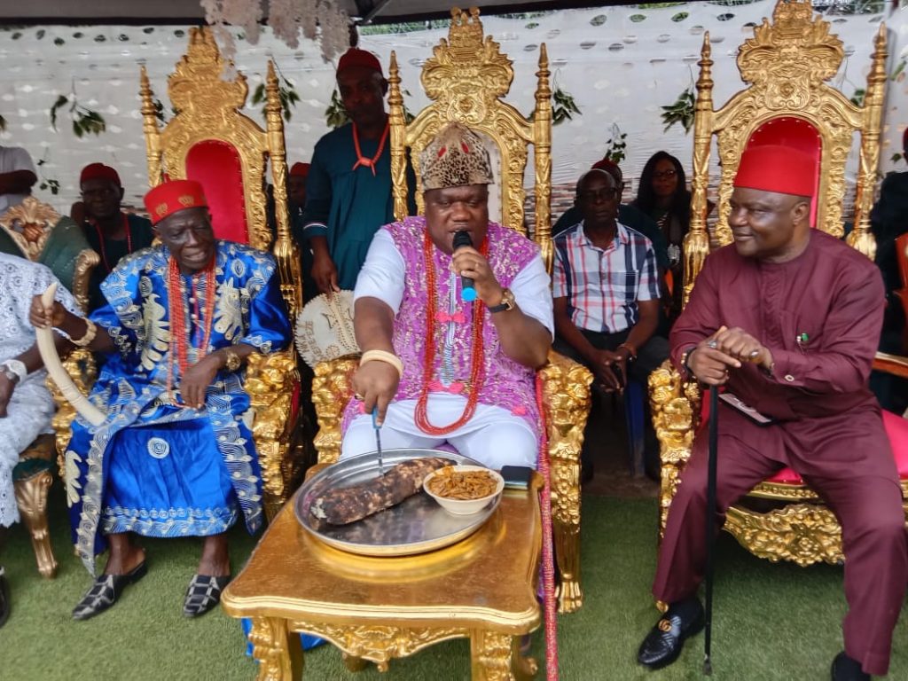 Ogbunka Community Celebrates New Yam Festival