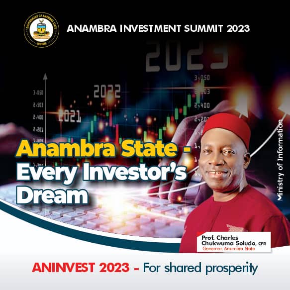 Anambra Investment Submit : Soludo Hosts Investment Community Today