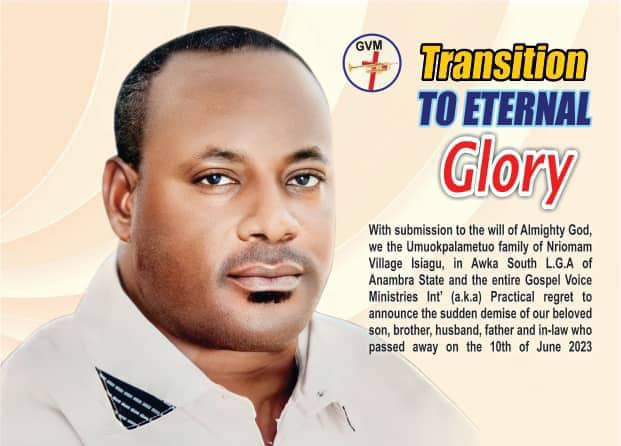 BIOGRAPHY OF INTERCESSOR AMBY CHUKWUNENYE UKACHUKWU