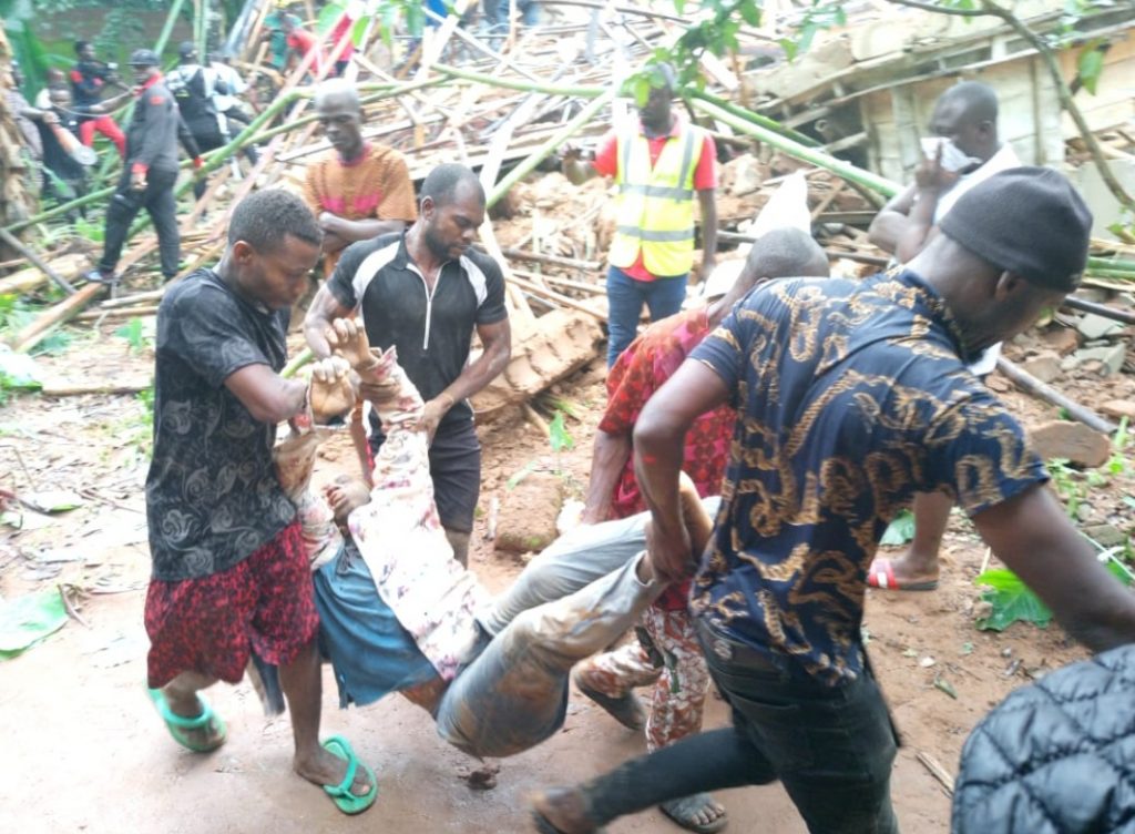 Building Collapse : Builder, Two Sons Die At Nnewi