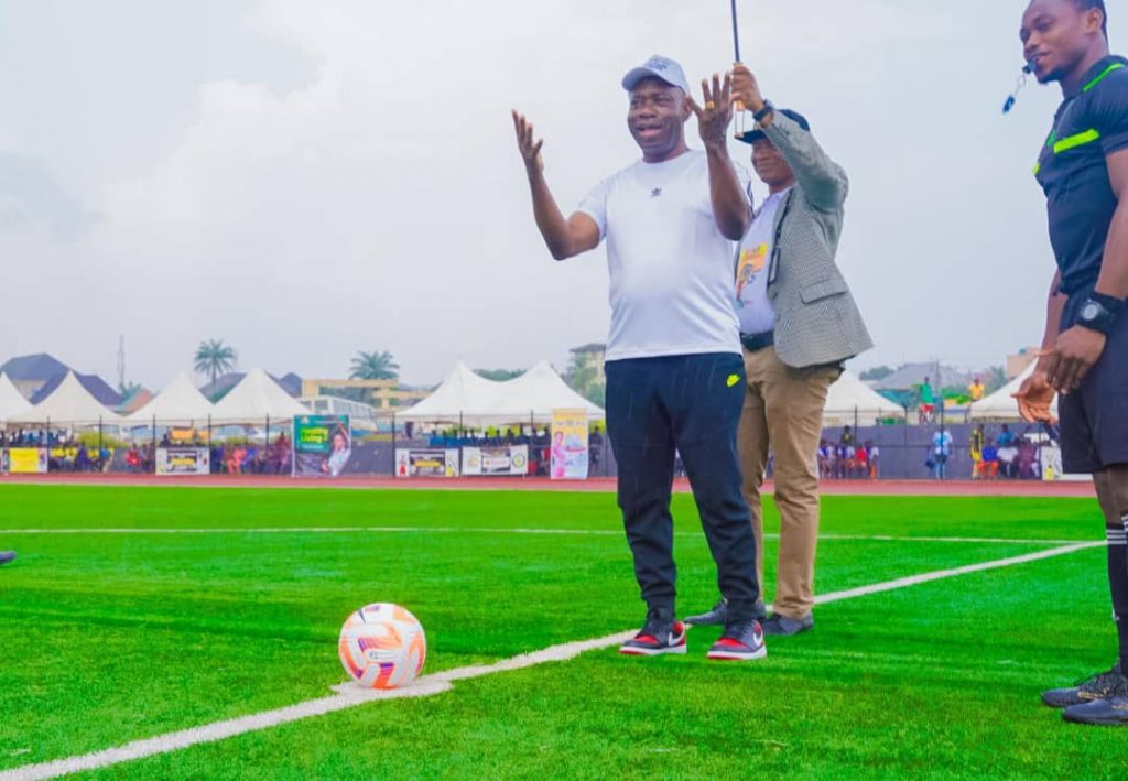 Soludo Kicks Off Solution Community Shield Football Championship