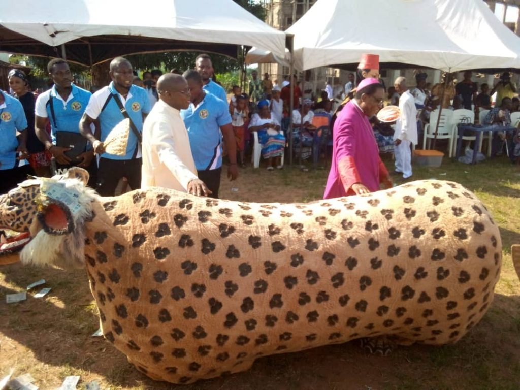 St. Michael De Arch-Angel Parish Ogbunike Holds Reception For Bishop Isizoh