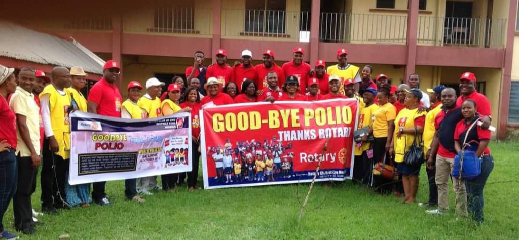 SUPPORTING ROTARY IN THE FIGHT AGAINST POLIO