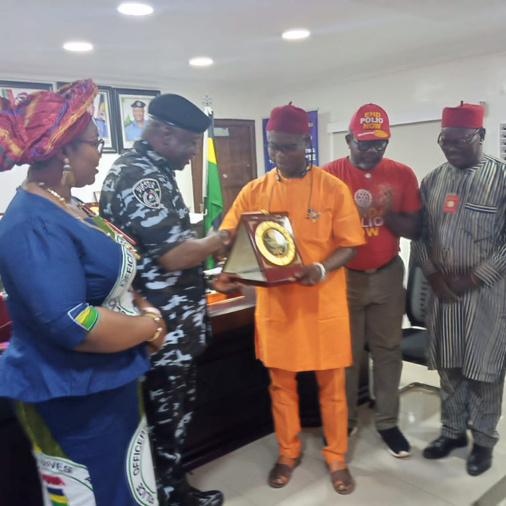 Rotary International Honours Anambra CP For Promoting Peace