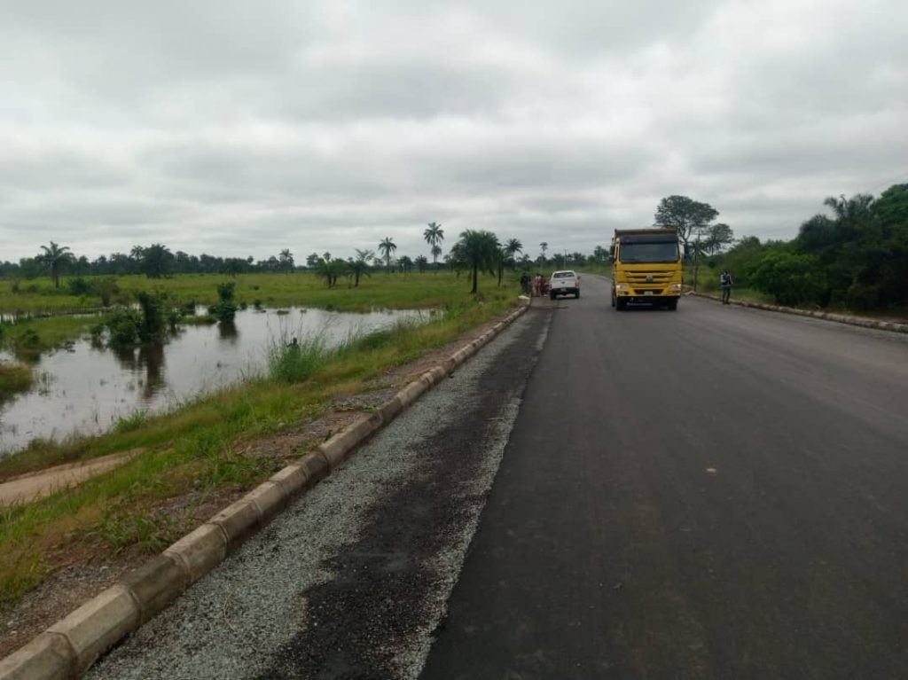 Asphalting Commences On  Amansea-Ebenebe-Ugbenu-Ugbene -Awba-Ofemmili Road Project