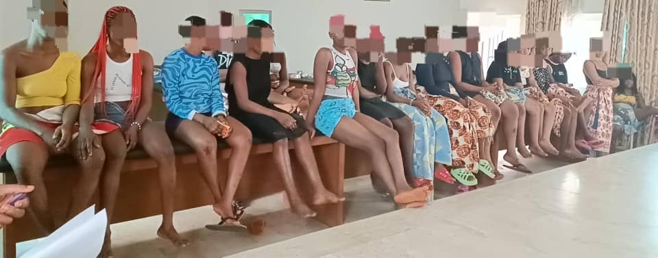 Anambra State Govt Rescues Four Underage Girls, 16 Others From Brothel At Oba