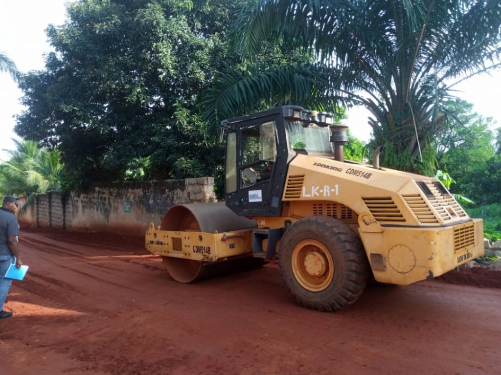 Work In Progress On Amawbia Internal Road Projects