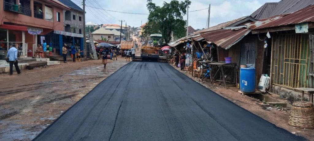 Anambra State Govt Commences Asphalting Of Kwata Road Awka