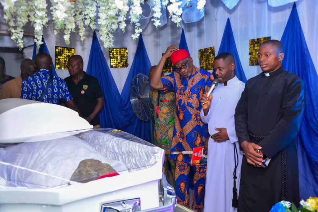 Cyprian  Anika Buried At Ukpo, Dunukofia Council Area