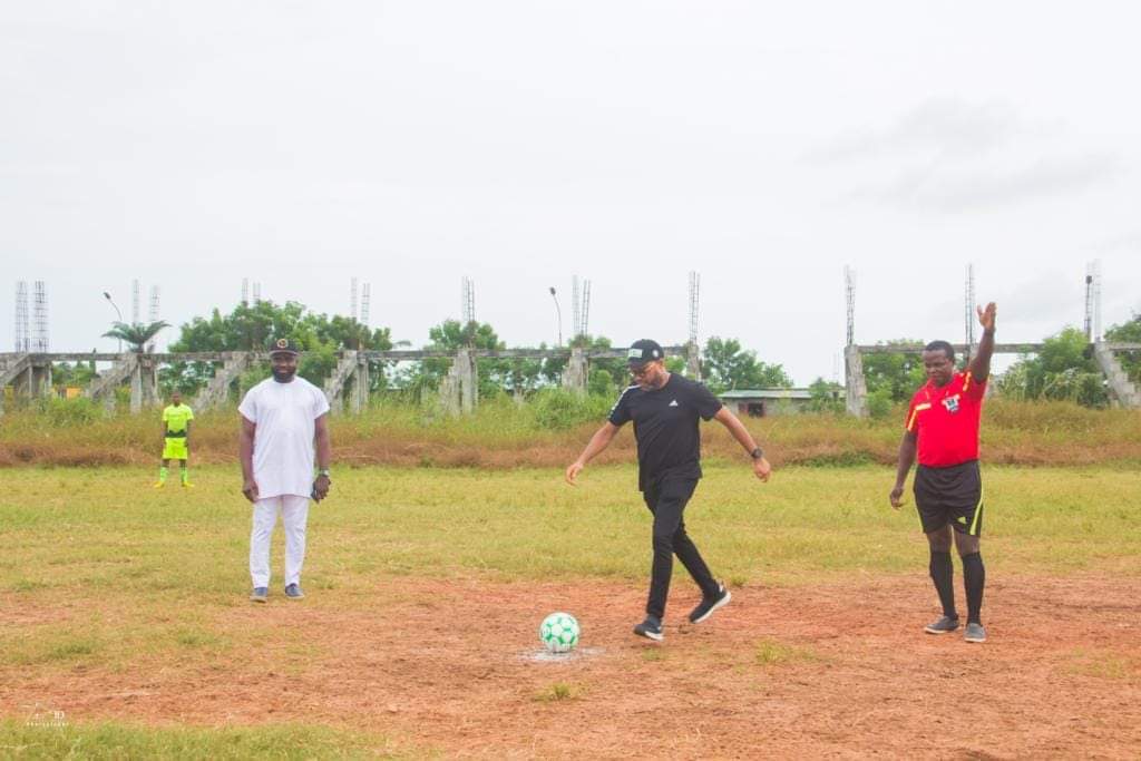 Anambra State Deputy Governor Flags Off  Solution Inter-ward APGA Football Tournament