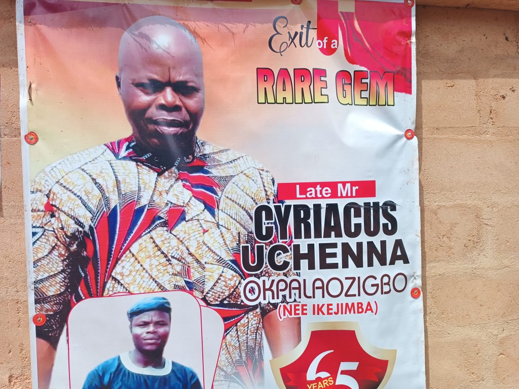 Cyriacus Okpalaozigbo Buried  At  Achina In Aguata Council Area