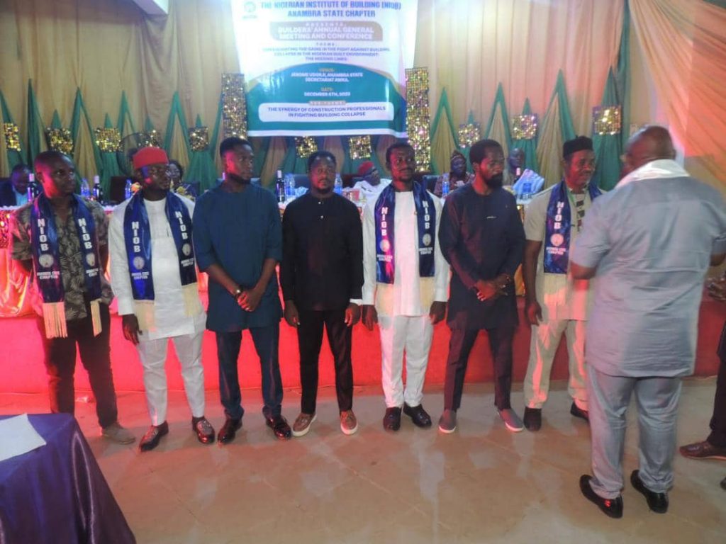 NIOB, Anambra State Chapter Holds Builders’ Annual General Meeting, Conference