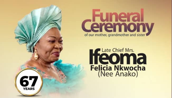 BIOGRAPHY OF CHIEF MRS FELICIA IFEOMA NKWOCHA