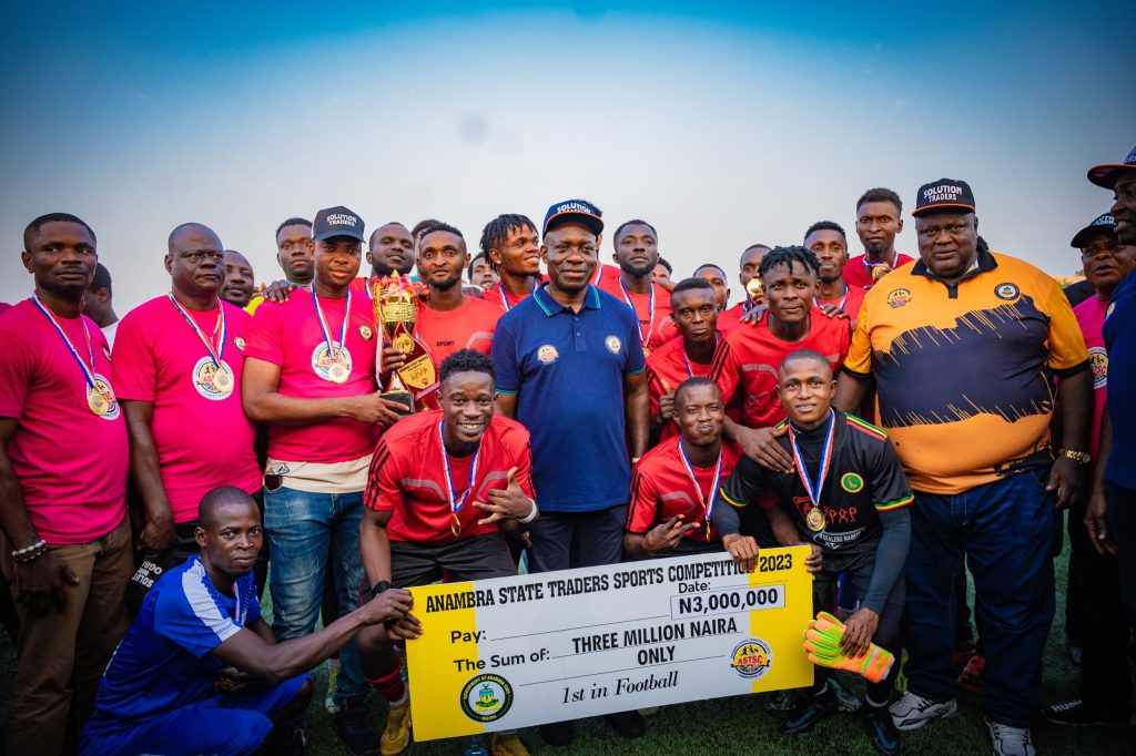 Atani Iron Dealers’ Market Wins 2023 Anambra State Traders’ Football Competition