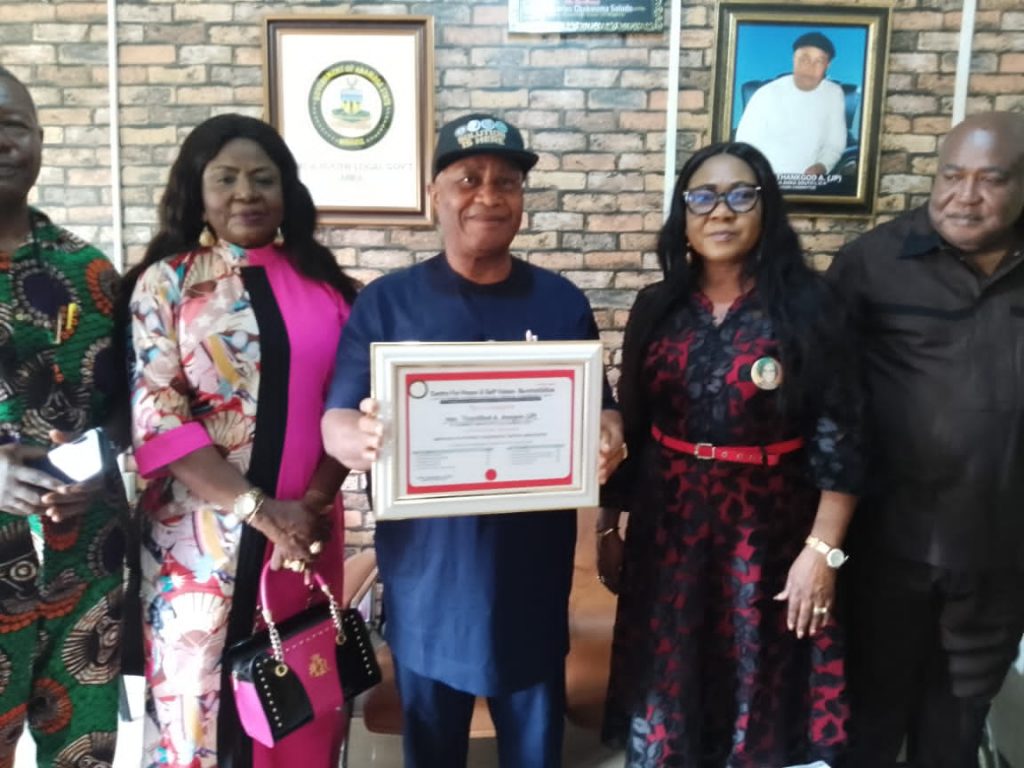 TC Chairman  Awka South Receives Integrity Stewardship Award