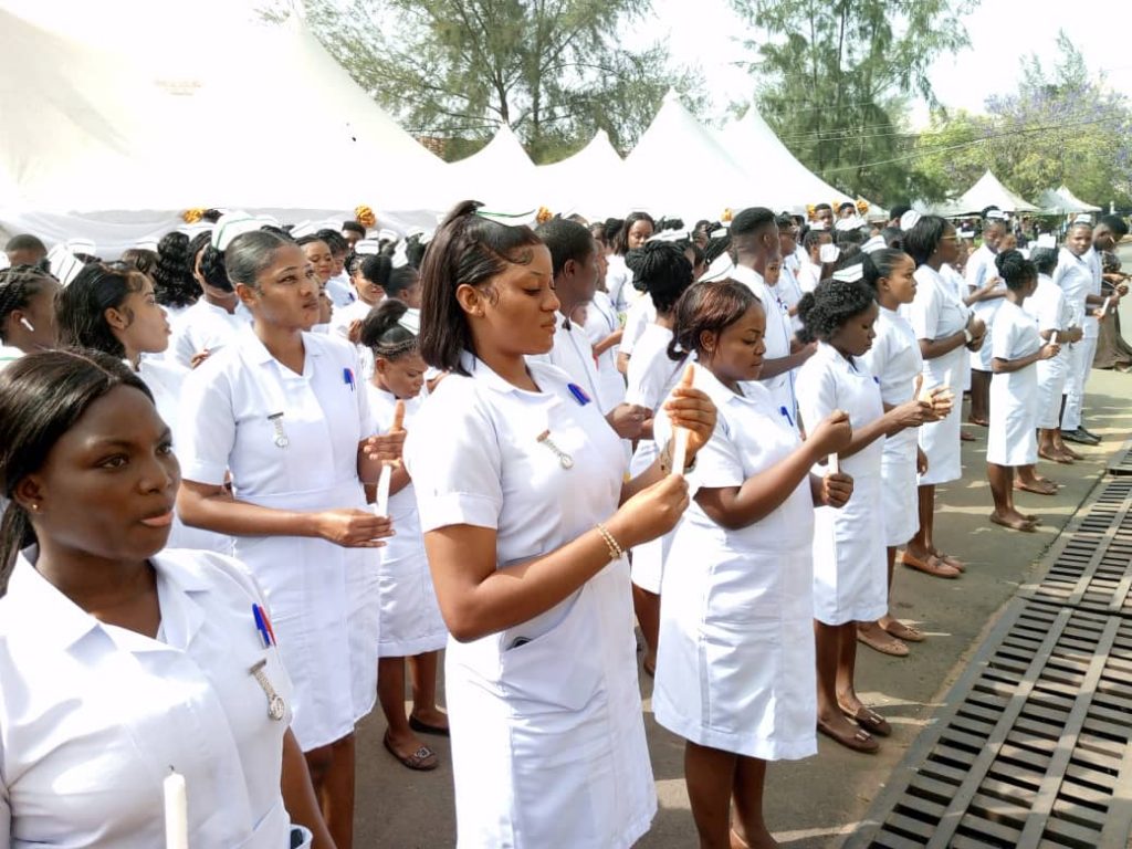 College of Nursing Sciences, Saint Joseph’s Hospital Adazi Nnukwu Matriculates 175 Nursing, Midwifery Students