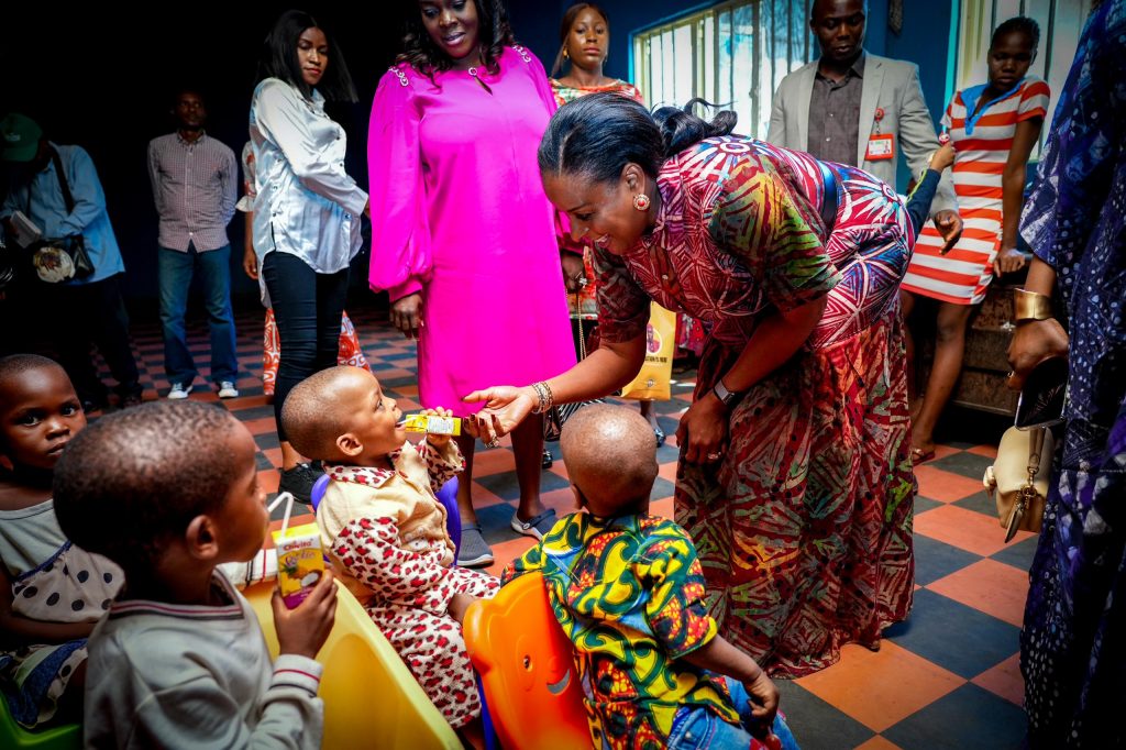 Yuletide: Mrs Soludo Visits More Children’s Homes