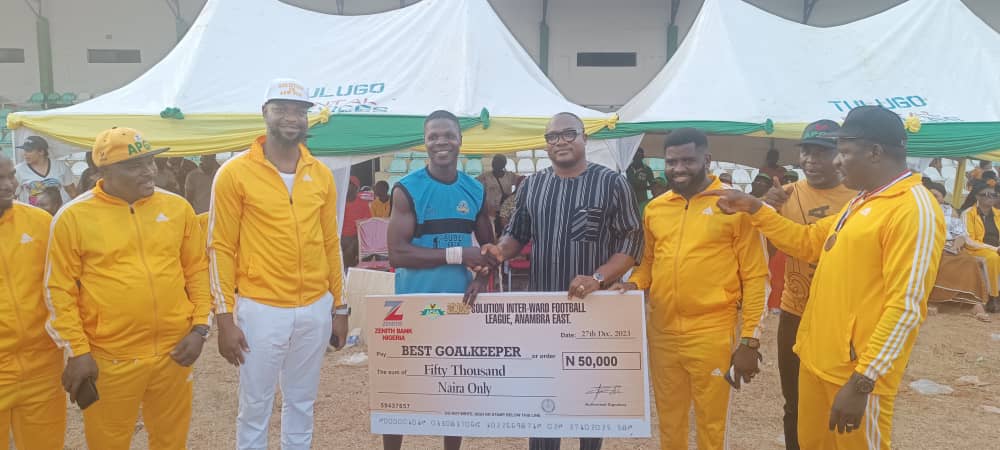 Nando Ward Three Wins APGA Wards’ Football Competition In Anambra East