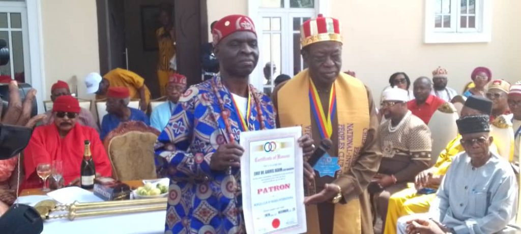 Gabriel Agbim Installed Patron Of Peoples Club Of Nigeria International