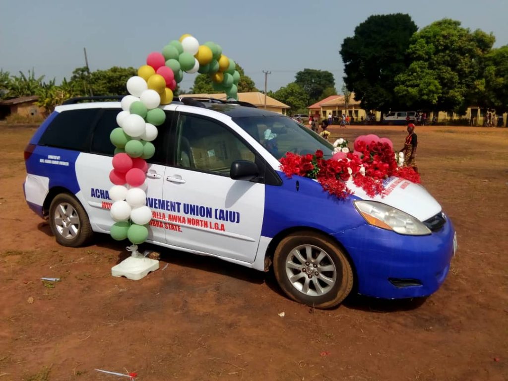 Achalla Improvement Union Women Wing Inaugurates New PG, Unveils Vehicle