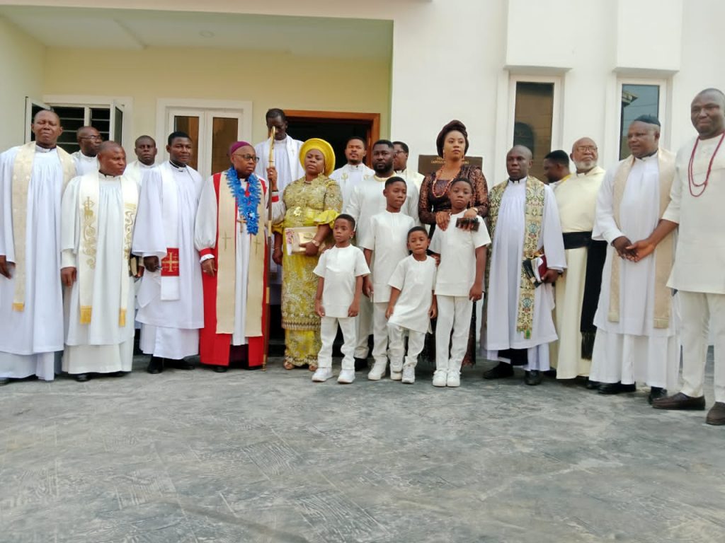 Ultramodern Vicarage Dedicated In Memory Of  Pa Okonkwo, Dame Mercy Anekwe At Enugwu Ukwu