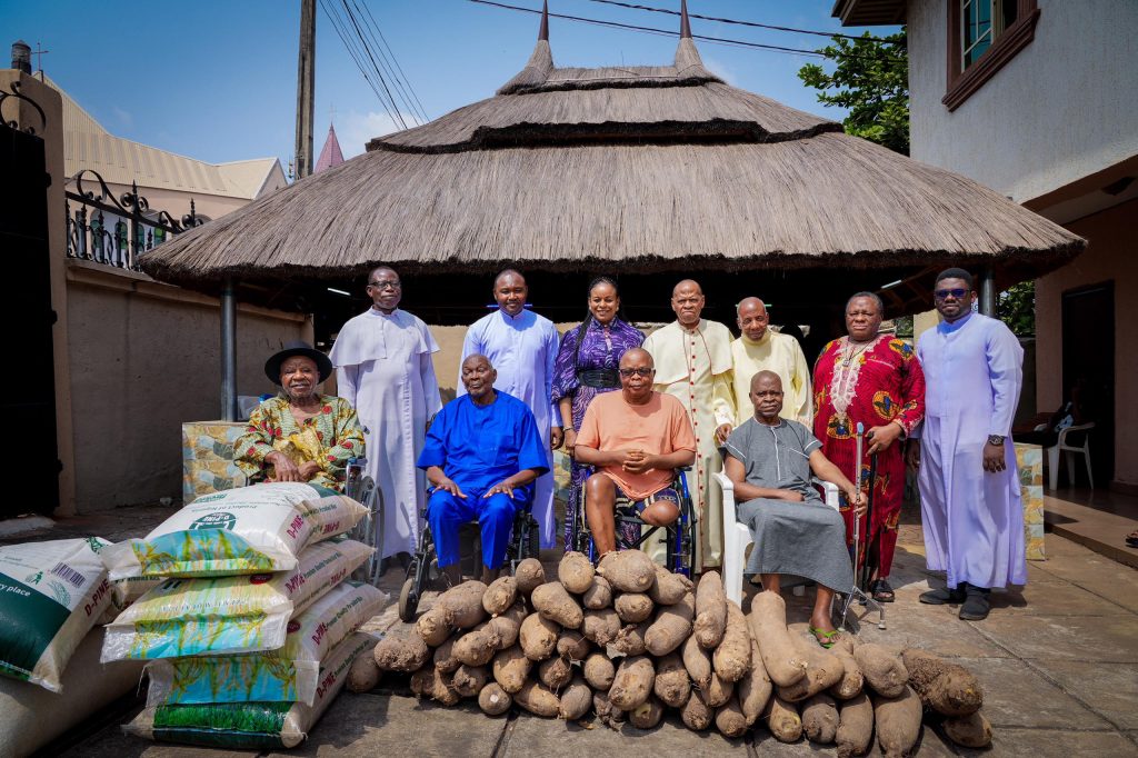 Mrs Soludo Visits Priests’ Welfare Home Awka