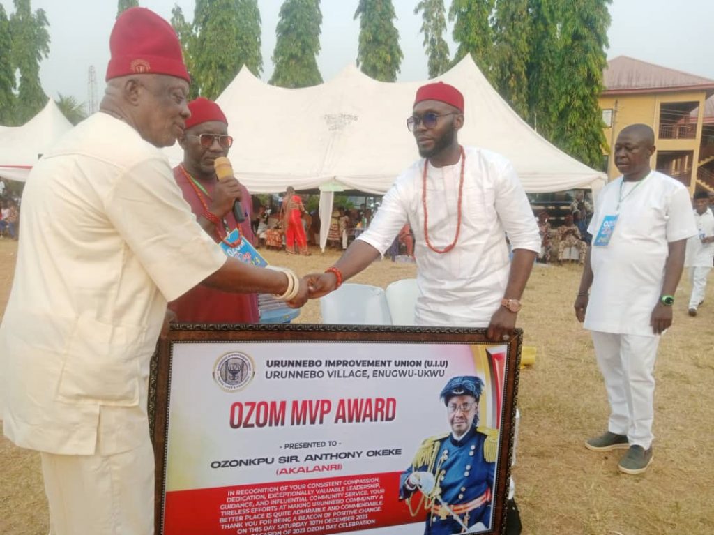 Urunnebo Ozom, Enugu-Ukwu Celebrates Ozom Day